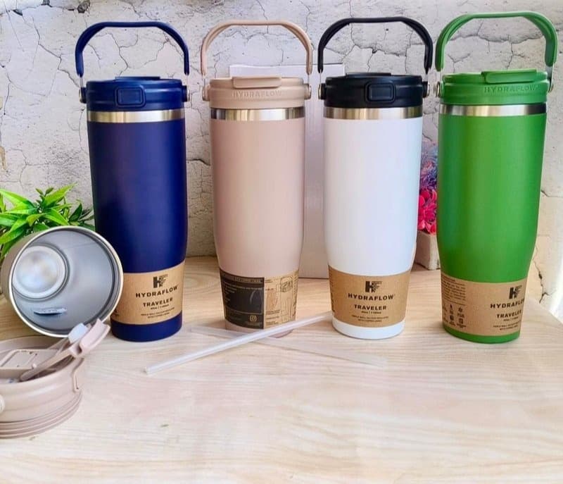 1200ml Hydraflow Dual Sip Tumbler
