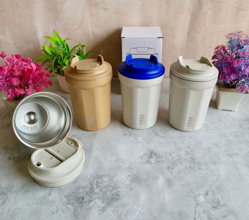 350ml Diamond Cut Coffee Bottle
