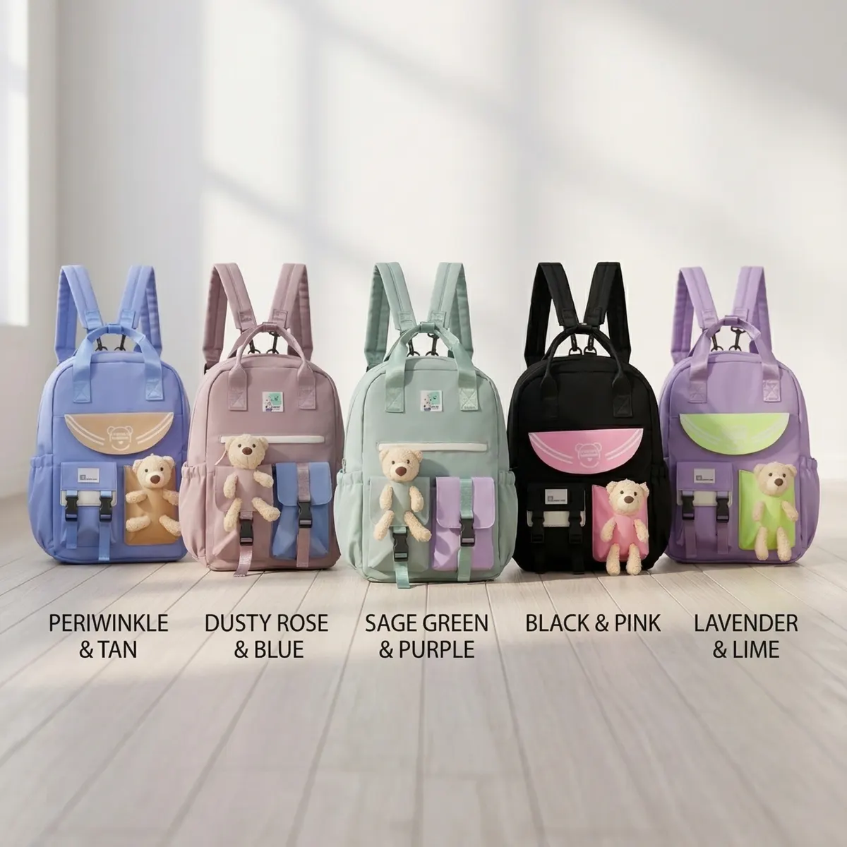 12L KidKik ColorPlay Kids School Bag Lightweight Backpack
