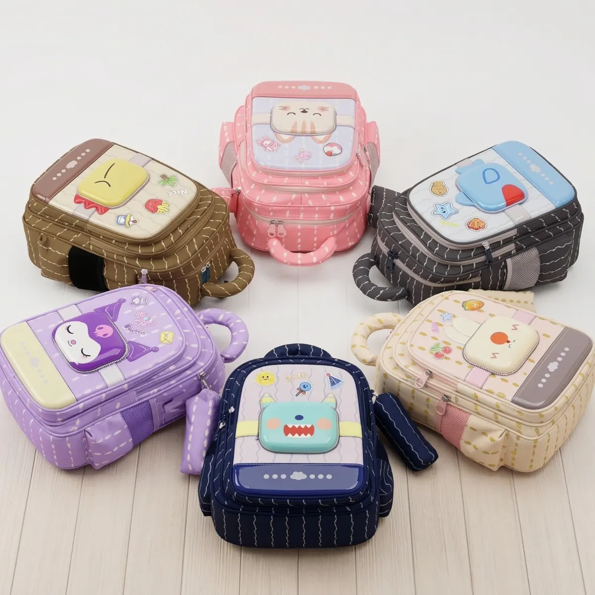 12L Urban Cartoon School Backpack