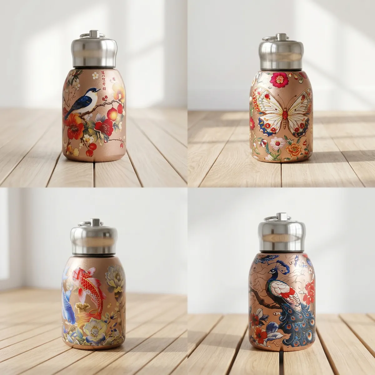 300ml Kidkik Mini Flip Bottle