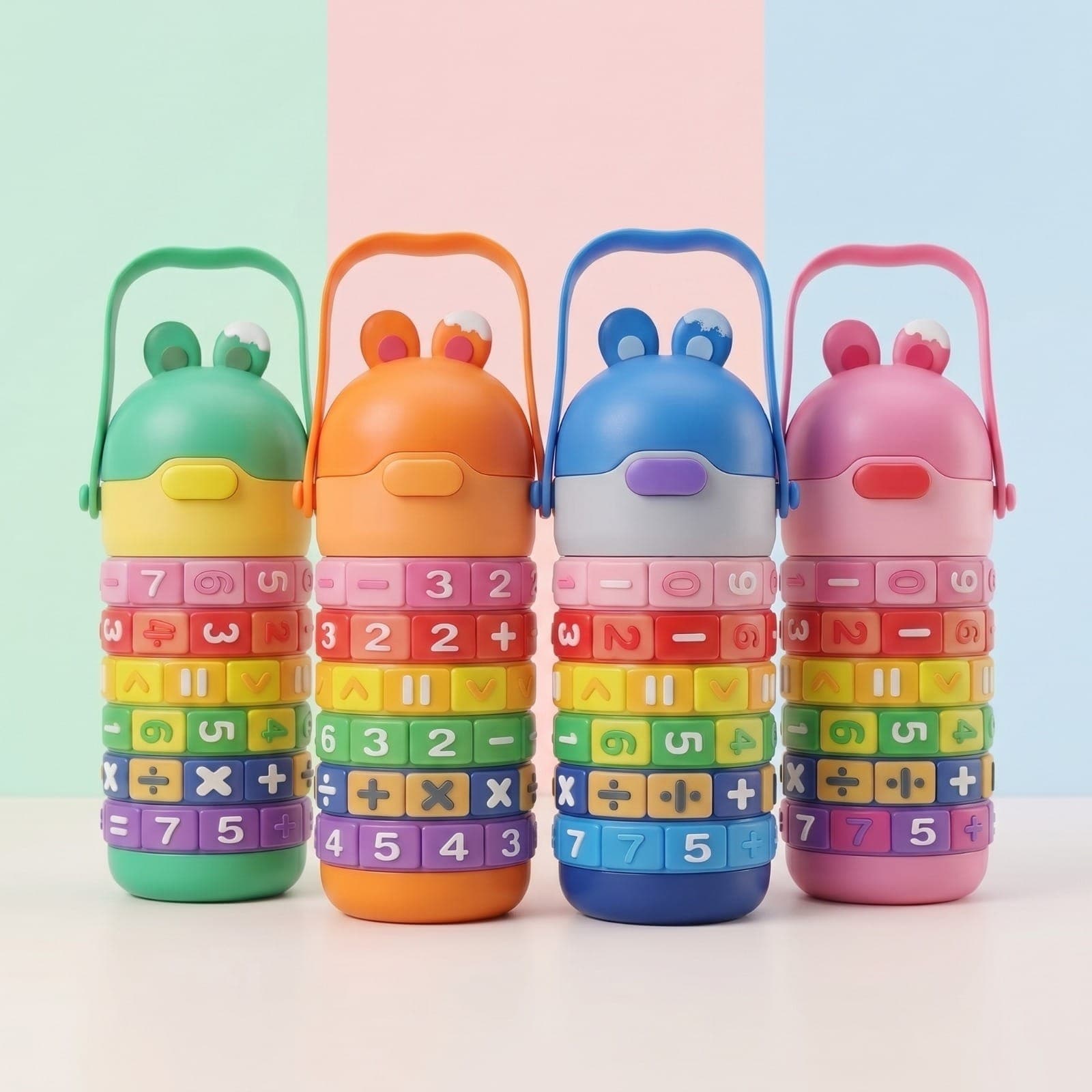 430ml Number Learning Bottle