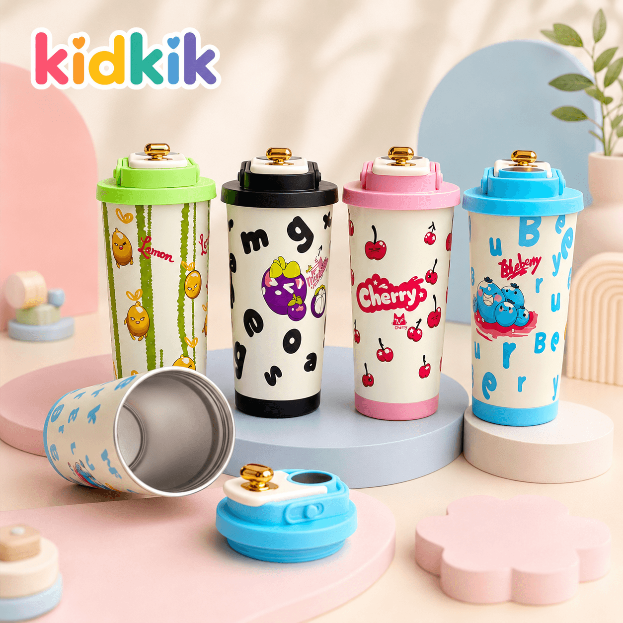 High Quality Stainless Steel Insulated Temperature Coffee Mug with Handle - Leakproof - 520 ML