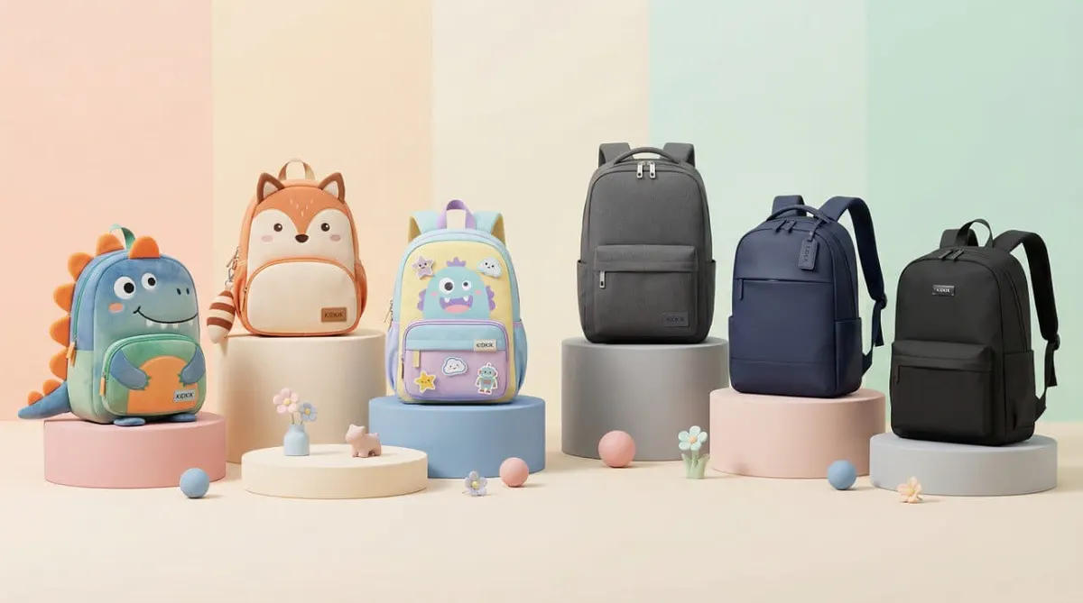 Family Print School Backpack