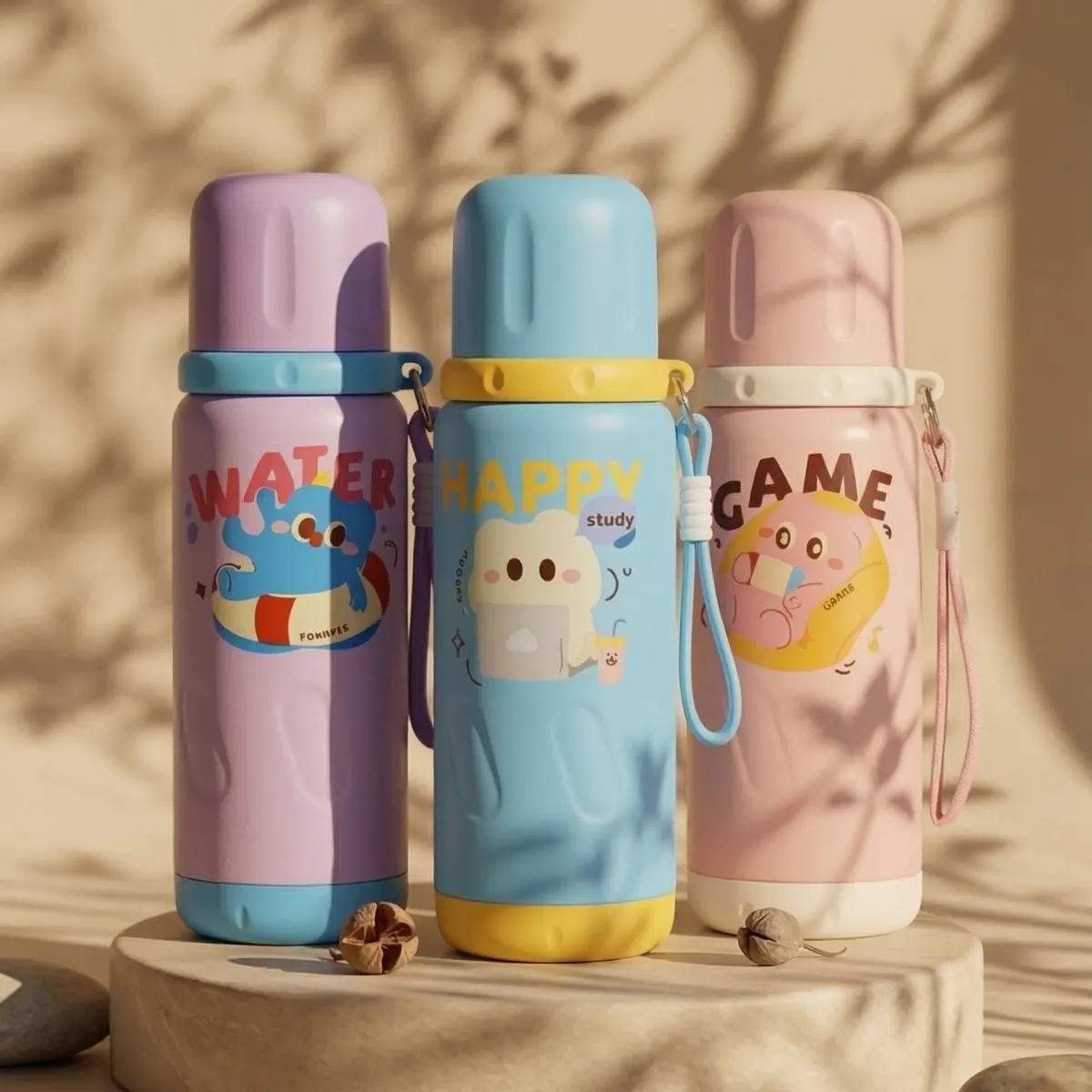 600ml Kawaii Kids Bottle