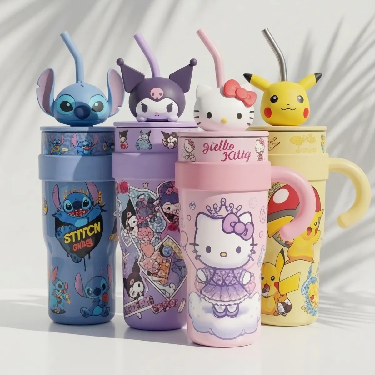 1200ml Character Handle Tumbler